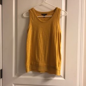 Banana Republic gold dressy tank